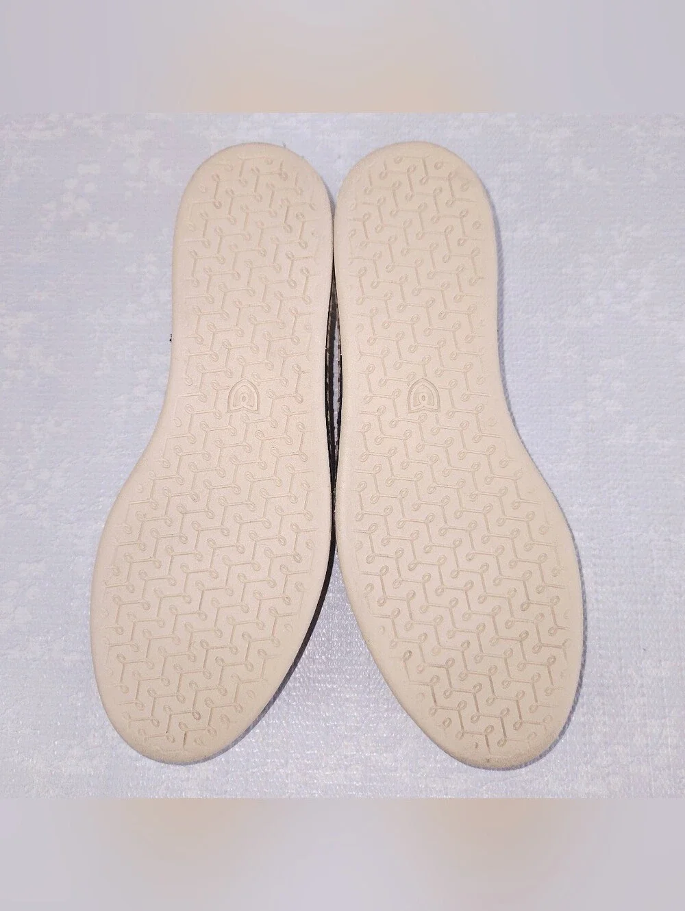 Rothy's The Espadrille Flats US 8.5 Sandy Cat Leopard Print Natural Hemp Slip-On